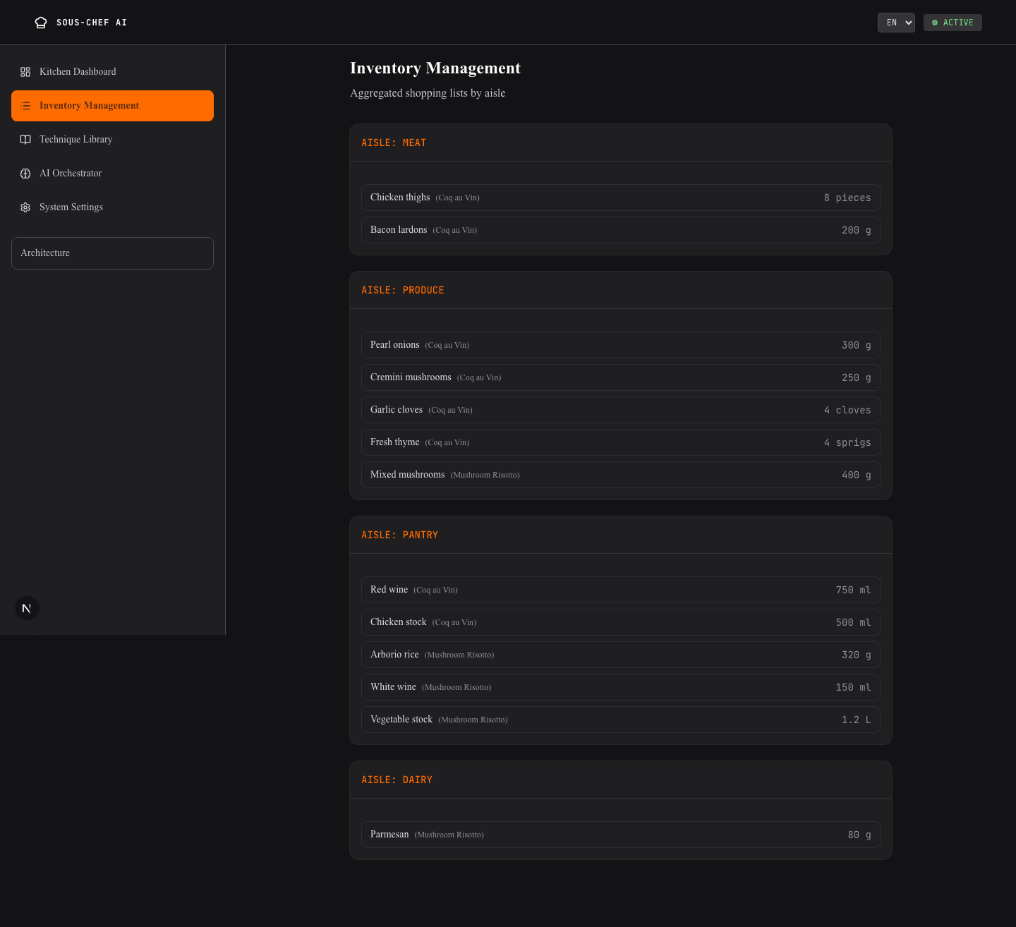 Inventory management
